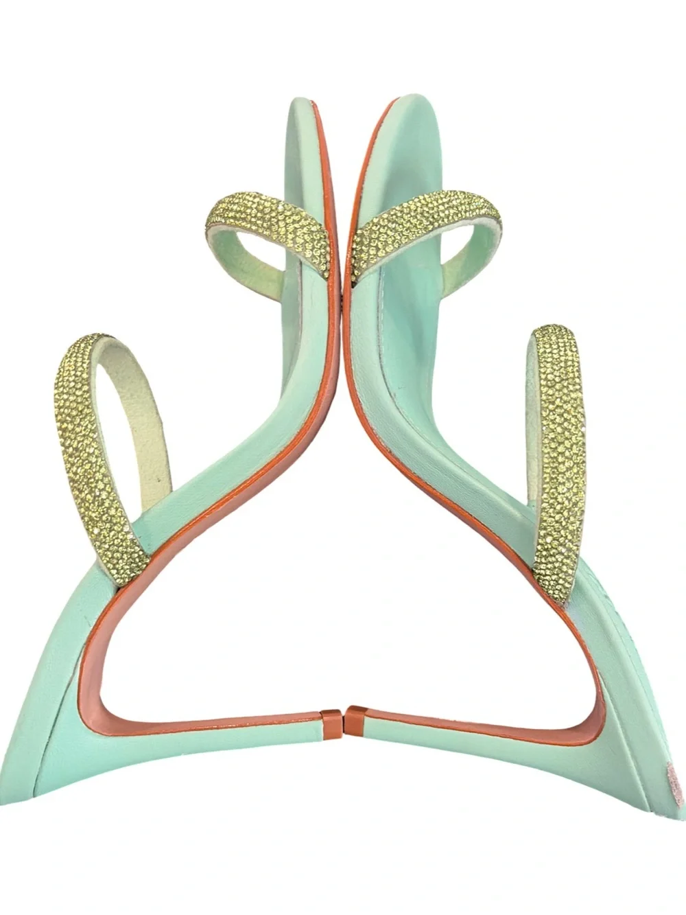 Schultz Talia Crystal Slide Heeled Sandals - Picture 5 of 8
